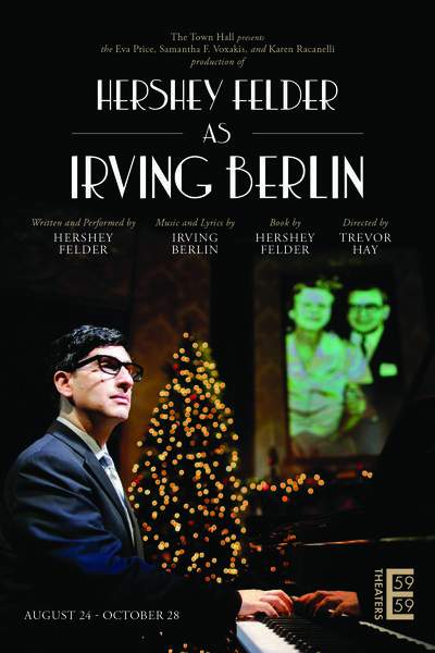 Hershey Felder as Irving Berlin